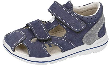 RICOSTA Kinder Sandalen KASPI von Pepino, Weite: Mittel (WMS), Jungen Kinderschuhe toben Spielen detailreich Freizeit,See,21 EU / 5 Child UK