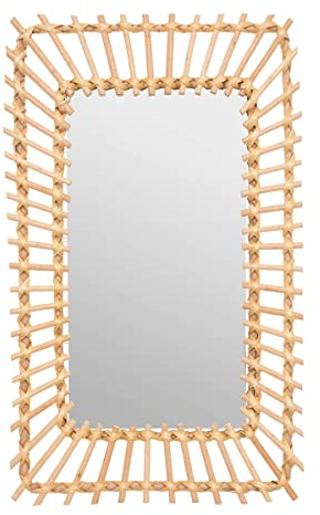 Atmosphera - Miroir de Porte - rotin 35x58 cm