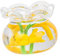 Toyvian Kleine Terrarienverzierungen Puppenhaus-miniaturspielzeug Kleines Fischglas Mini-puppenhaus-Aquarium Puppenhaus Goldfischglas Puppenhausminiaturen Ob11 Essen Spielen Fisch