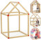 CASETTA, Maison enfant, cabane enfant intérieure, tipi enfant, maisonnette Robuste et écologique, avec kit de tubes en carton et joints faciles à assembler, tente enfant 86 x 86 x 131 cm