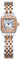 SLYHHZHMY Montres à Tempérament pour Femmes, Montres à Cadran Carré, Montres à Quartz étanches (Or Rose)