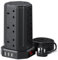 Tower Extension Lead 3M, Aodeng 12 Way Extension Tower Multi Plug Extension Sockets with 4 USB Slots, [13A 3250W] Surge Protector Extension Cable 3M for Home, Office, Kitchen