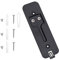 The Lord of the Tools Doorbell Back Plate Black Doorbell Mount Doorbell Mounting Bracket Doorbell Accessories Doorbell Mounting Plate Compatible with Blink