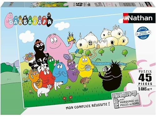 Ravensburger - Nathan Barbapapa Puzzle für Kinder, 12001137