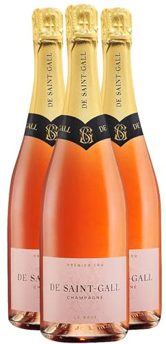 Champagne Premier Cru Le Rosé Brut - Rosé - De Saint-Gall (3x75cl)