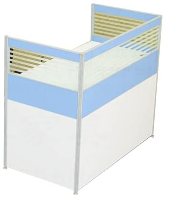 LVLDAWA Arbeitsplatz-Wandabtrennung, Freistehende Privacy Panels, Erweiterbare Verbindungen Bürotrennwand Für Studiensaal, Multimedia-Klassenzimmer (Farbe : C-1.2X0.6X1.1M)
