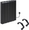 ECOSO Tuc 1500W Graphite UK Plug Ceramic Core WiFi Smart Electric Heater Feet - 570mm x 534mm