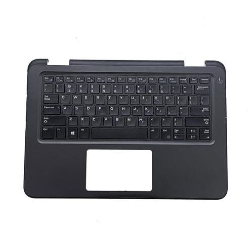 Tastiera di ricambio per palmare non retroilluminata per Dell Latitede 3300 3310 nero 0RW6CT RW6CT