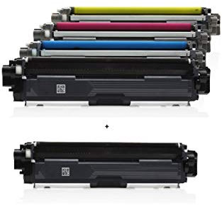 d&c 5X Toner komaptibel ersetzen TN-243 TN-247 BK (2) CMY(je1) für Brother DCP-L3510 HL-L3210 HL-L3230 HL-L3270 MFC-L3710 MFC-L3730 MFC-L3750 MFC-L3770