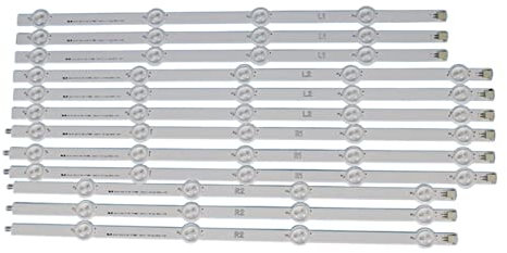 WUWMTUTCK TV LED Backlight Strip Fit for LG 47LN5750 47LN5757 47LN5758 47inchs Backlight LED TV Bands Light Bars Lamps Strips Complete