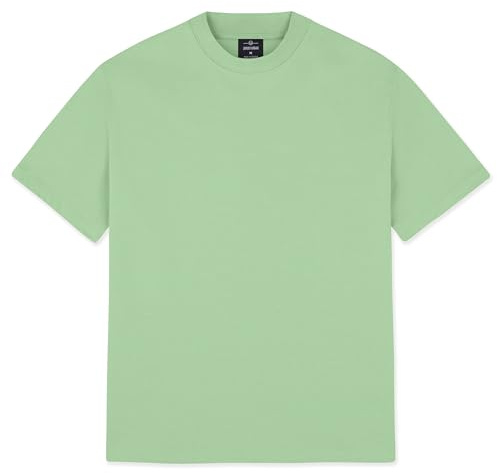 Johnny Urban Oversized Tshirt Herren & Damen - Sammy - Heavy Basic Kurzarm T-Shirt Oversize - Enganliegender Kragen - Unisex - 100% Baumwolle - Einfarbig