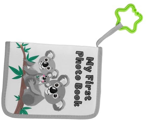 JOINPAYA -fotoalbum -erinnerungsbücher Von Der Geburt An Kinderalbum Gel-nagellack-kit -erinnerungsbuch Schulranzen Erstes Fotoalbum Cartoon-fotoalbum Blattalbum Stoff Grey