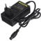 Trohollis Electric Scooter Charger,E Scooter Charger 100-240v 12mm 29.4V 1A Electric Scooter Charger For Electric Scooter e100 e125 e150 Adapter Charger(2)
