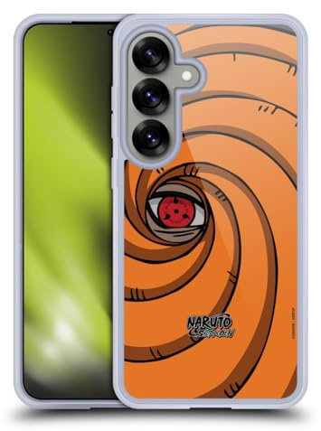 Head Case Designs Offizielle Naruto Shippuden Tobi-Maske Ikonisch Gelhülle [Militärischer Schutzgrad] Kompatibel Mit Samsung Galaxy S25 Und Kompatibel Mit MagSafe