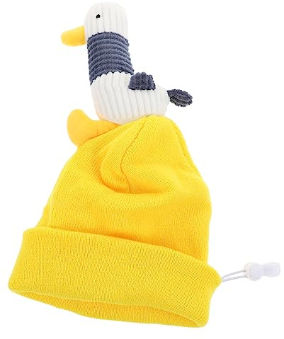 Elastische Skihelmhülle mit Einhorn Cartoon Motiv, Gelb | Waschbarer Helmbezug, Leichter Garnschutz, für Snowboard und Skifahren, Angenehmer Sitz