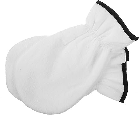 Polyester und Flanell Hautpflegehandschuhe 1 Paar für Hände