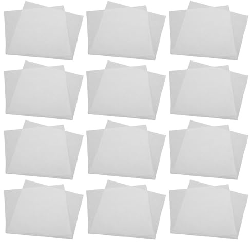 UTHCLO 100 Blatt Transparentes Kopierpapier aus Bambuspulpe Dünnes Skizzenpapier zum Zeichnen und Nachzeichnen mit Optimierten Eigenschaften für Kalligrafie und Bastelarbeiten