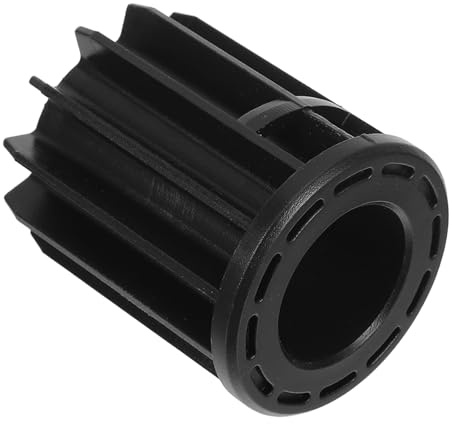 Kunststoffhülse für Gasdruckfeder des Stuhllifts 6,2x5x5cm Schwarz | Buchsenwechsel für Sessellifte, Zylinderführung für Bürostühle, Reparaturteil für Stuhl Gaslift