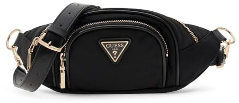 GUESS Gürteltasche Umhängetasche Follie Belt Bag Black schwarz