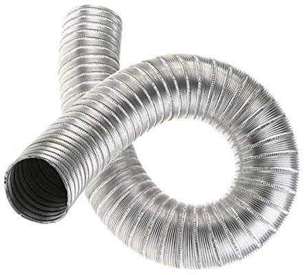 Armar Trading LTD Aluminium Flexible Hose 90mm / 3.55 Alloy Air Ducting Pipe Extractor Fan Flexi Tube Ventilation Channel AF90