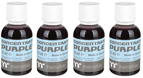 Thermaltake TT Premium Farbkonzentrat (für Wasserkühlflüssigkeiten, 4 x 50ml) lila