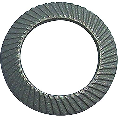 SCHNORR 881200140200000 Sicherungsscheibe S M20 Federstahl mechanisch verzinkt, Silber