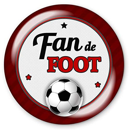 COLLEEN ILLUSTRATIONS Décapsuleur porte-clés 56mm Fan de foot