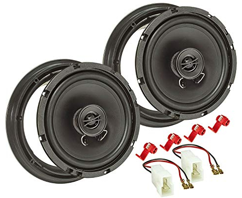tomzz Audio 4054-002 TA16.5-Pro Lautsprecher Einbau-Set kompatibel mit Suzuki Swift Splash SX4 165mm Koaxial System
