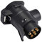 Adaptateurs de Prise de remorque, Akozon 7 à 13 Broches Prise de remorque de Voiture Adaptateur de Prise convertisseur Caravane attelage de remorquage connecteur 12V Accessoires de Voiture