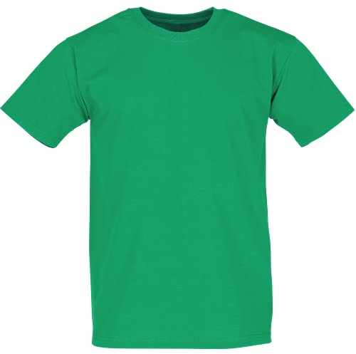 Fruit Of The Loom Basic Men's Short-Sleeve T-Shirt - Green - S