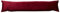 Classic Home Store Velvet Draught Excluder French Patio Door Extra Long Soft Draft Stopper 3ft (Burgundy)