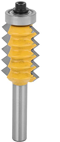 Fraise, fraise à bois, outil de travail du bois, traitement de bâche de sculpture pour le travail du bois, modélisation de surface (couteau à tourillon multidents 8 x 30)