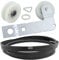 Seentech 279640 & W10837240 & 661570 Kit poulie de tendeur et courroie de tambour de sèche-linge - Compatible avec sèche-linge Whirlpool May-tag Kenmore - Remplace : 661570VP 661570V PS11726337