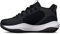 Under Armour Pre-School Ua Lockdown 6 Basketball Shoes Court Performancence, Black, 28 EU