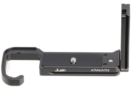 Hersmay A7 IV L Bracket Plate, L Winkel Plate Schnellwechselplatte für Sony Alpha 7 IV Spiegellose Vollformatkamera