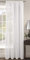 Plain Voile Woven Slot Top Premium Sheer Voile Panel - Internal Door Curtains, Patio Door Curtains, Privacy Window Voiles (White, 59 Width x 90 Drop)