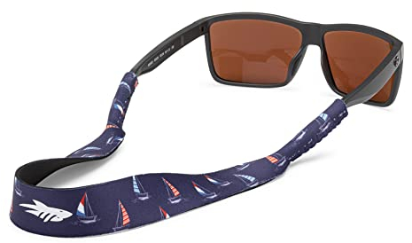 Pilotfish Schwimmendes Sonnenbrillenband, hochwertiger, leichter Neopren-Brillenhalter, perfekte Größe für Männer und Frauen beim Segeln