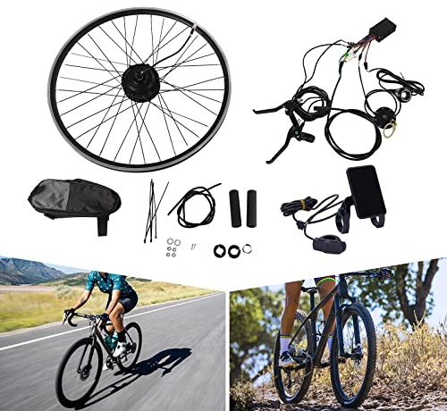 Esyogen Fahrrad Umbausatz Elektrisches Vorderrad 36V 250W E-Bike Umbausatz Elektrofahrrad Bausatz Motor Umbausatz,für 28-Zoll, 29-Zoll und 700C's Fahrräder