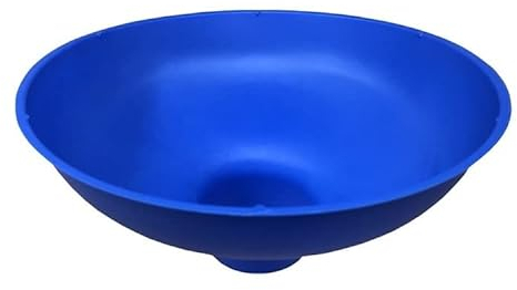 Resin Vessel Funnel With 2.5 Neck for DI Resin Refills, Filling Water Treatment Vessels & Media, Wide Mouth Plastic Funnel