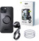 SP CONNECT Mountain Bike Bundle |SPC+| kompatibel mit iPhone 13 mini/12 mini | Handyhalter für Mountainbike| Mountainbike MTB Handy Halterung Gadget