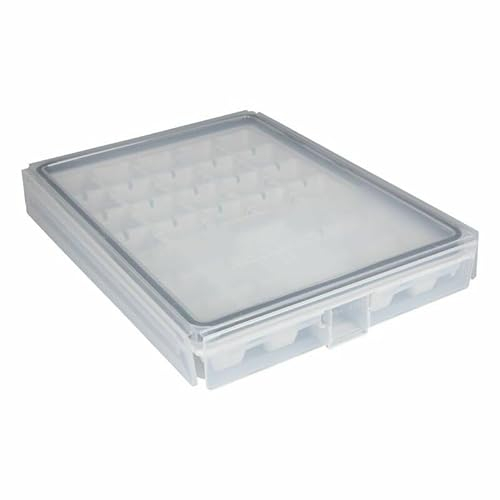 LUTH Premium Profi Parts kompatibel mit Liebherr Eiswürfelschale mit Deckel 7423323 für Kühlschrank Gefrierschrank