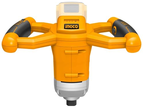 Ingco Mxli2001 Trapano Miscelatore Mescolatore A Batteria 20 V Impastatore Con Frusta Inclusa Solo corpo
