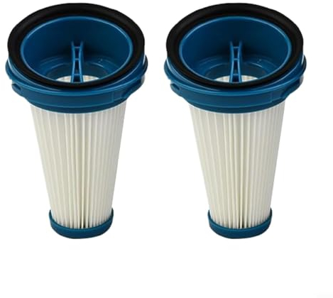 Emiif Ersatzfilter für LH11927 Rotaro für Powervac 2-in-1 kabellosen Staubsauger, Ersatz für Leifheit 89210 Filter, 2 Stück