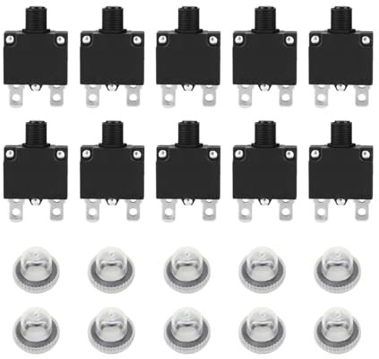 Disjoncteur Protections 125250Vac 50Vdc 10A Prise Interrupteur Pour Sécurité Maison