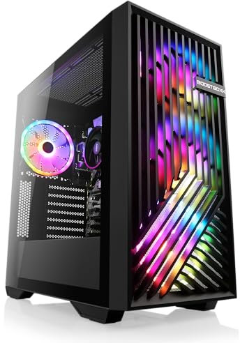 Gaming PC mit Windows 11 Home, AMD Ryzen 5 5600G 6X 3900 MHz, 1000 GB M.2 SSD, 32 GB DDR4-RAM, AMD Radeon Graphics, ASUS Mainboard, USB 3.2, M10900H