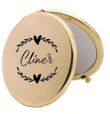 miguha Personalisierte Kompaktspiegel Benutzerdefinierten Namen Pocket Mirror, Tragbare Schminkspiegel, Personalisierte Mütter Tag Handspiegel Für Frau, Brautjungfer, Freund Mutter