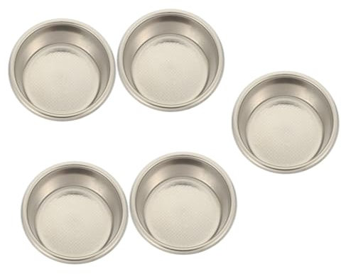 Artibetter 5stücke Kaffeefilterkorb Edelstahl Für Espresso-maschinen Wiederverwendbar Ultrafeine Filterlöcher Einfach Zu Bedienen Perfekter Kaffeegeschmack Geeignet Für Profis Und Hobby-
