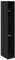 vidaXL Kleiderschrank Schwarz Eiche 30 x 50 x 200 cm – aus Spanplatte.