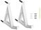 Ksikdeg Wall Mount Keyboard Holder Tablets Display Storage Rack, Stick On Or Screw Installation,Strong