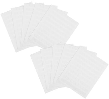 MAGICLULU 1000pcs Wall-Mounted Nails Double Sided Sticky Tack Adhesive Putty for Poster Hanging Wall